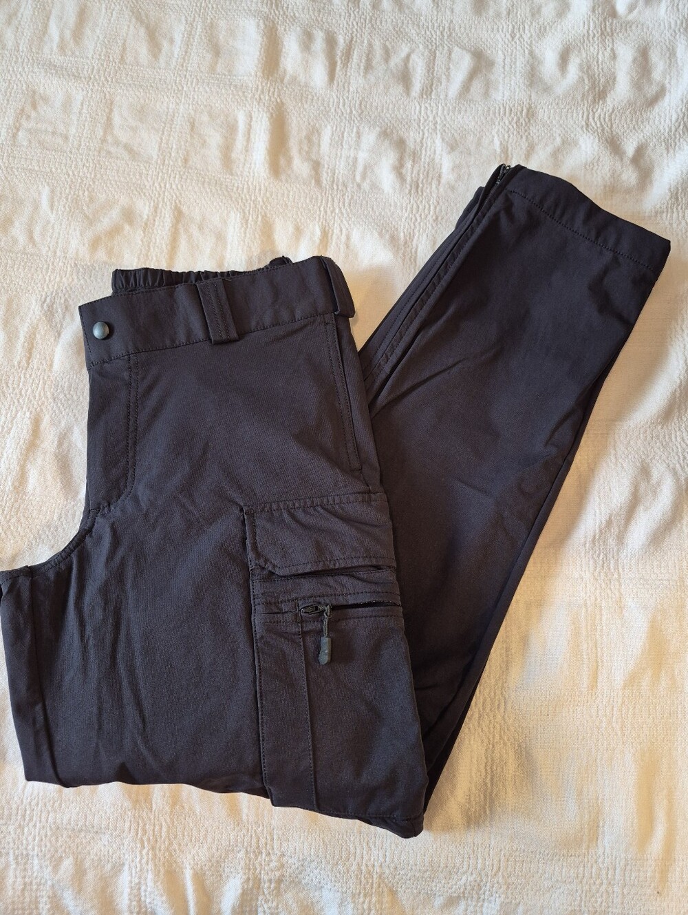Blauer Women's size 6 FlexForce Zip-Off Bike Pants, stretch, black EUC